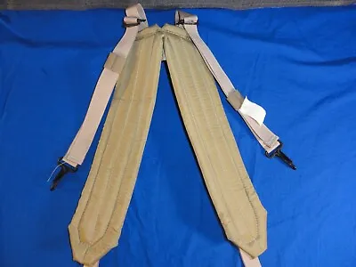 Army Military Alice LC-2 Desert Tan Coyote LBE Y Shoulder Straps DCU Suspenders • $34.19