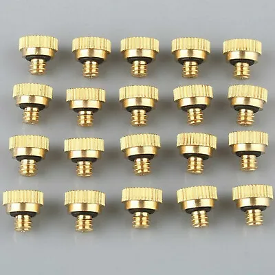 10/20Pc Outdoor Misting Cooling System Garden Mister Irrigation Water Nozzles • $7.02