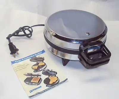 Vintage Vitantonio Five Of Hearts  Pixels Waffle Maker / Model No. 600 TESTED • $49.99