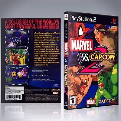 PS2 - NO GAME - Marvel Vs. Capcom 2 • $9.99