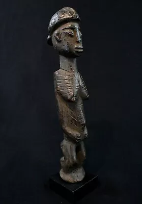 Art African Arts First - Statue Of Fertility Mossi On Base - 25 CMS • $355.28