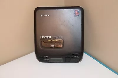 Vintage Sony Discman D-34 Portable CD Compact Music Player Tested Working • $27.07