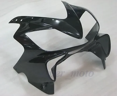 Front Fairing Nose Cowl Plastic Fit For HONDA CBR600 F4i 2001-2006 Glossy Black • $139