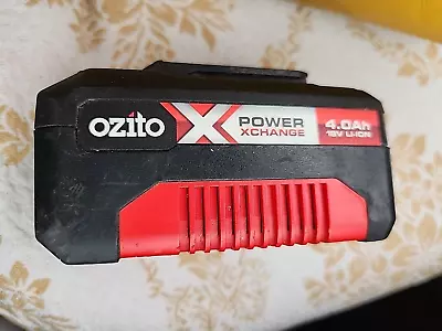 Ozito Power X Change PXC 18V 4.0Ah 4ah Li-Ion Battery 4000mah • $100.35