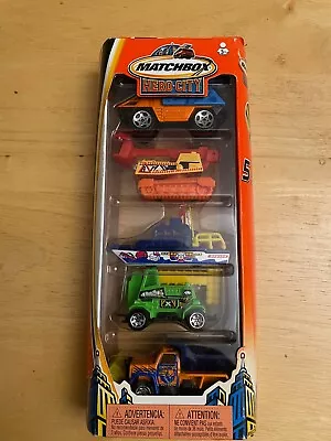 Matchbox Hero City #5 Disaster Crew 5 Pack Set Of Vehicles 2004 New • $12.99