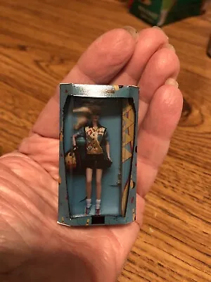 Miniature Barbie Bowling Champ Doll Box  Diorama Toy By Rebecca • $35