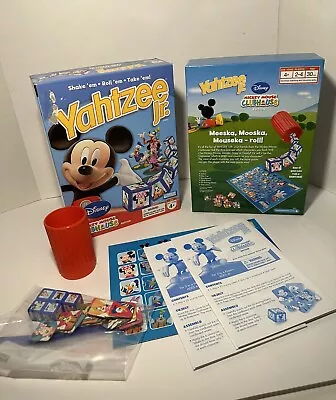 Disney Mickey Mouse Clubhouse Yahtzee Jr Board Game Dice 2007 [COMPLETE / MINT] • $16.16