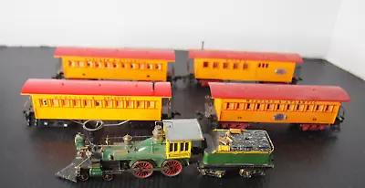 Mantua HO Diecast Western & Atlantic 4-4-0 General 4 Western Train Cars • $199.98