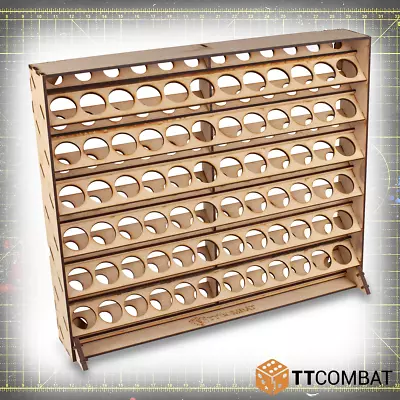 TTCombat & Vallejo Paint Rack 72 • £22