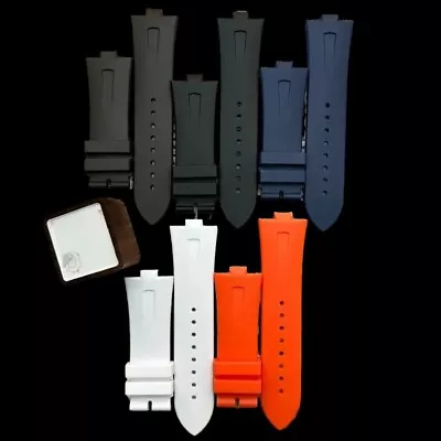 25x8mm Watch Band For Vacheron Constantin Overseas VC 47450 VC 49020 Rubber Band • $161.78