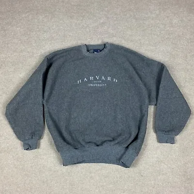 Vintage Harvard University Crewneck Sweatshirt Adult XL Jones & Mitchell USA • $25.27