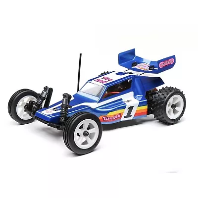 Losi RC Car 1/16 Mini JRX2 Brushed 2 Wheel Drive Buggy RTR (Blue) [LOS01020T2] • $169.99