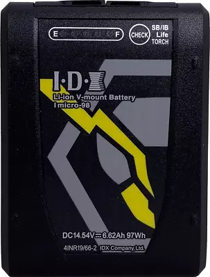 IDX IMICRO-98 Compact 97Wh Lithium-Ion V-Mount Micro Battery 2X D-TAP • $199