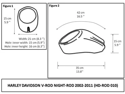 $169 • Buy Harley-Davidson V-ROD NIGHTROD FAIRING NEW  VROD 2002-2011  Fixing Kit Included
