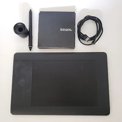 Wacom Intuos 5 Touch Small Wireless Tablet PTH-450 Bluetooth Pen With Manual • $69.99