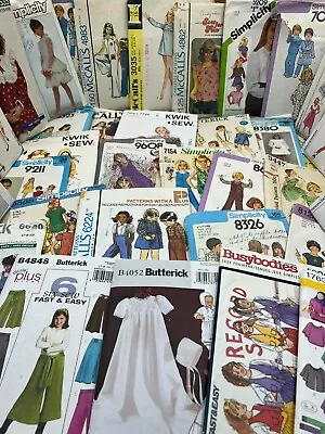 $9.99 • Buy Buyers Choice: Uncut Sewing Patterns For Infant Baby Kids Children