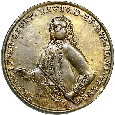 1739 B-198 R-5 Admiral Vernon Medal Porto Bello Medal • $750