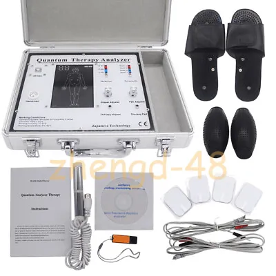 14 Languages Quantum Magnetic Resonance Health Body Analyzer Massage Therapy USA • $138