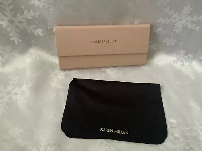 Karen Millen Faux Leather Glasses Case And Cloth • £2.99