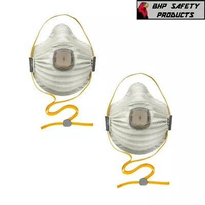 Moldex 4700N100 Airwave Respirator Mask With Valve & Full Face Seal (Pack Of 2) • $27.50