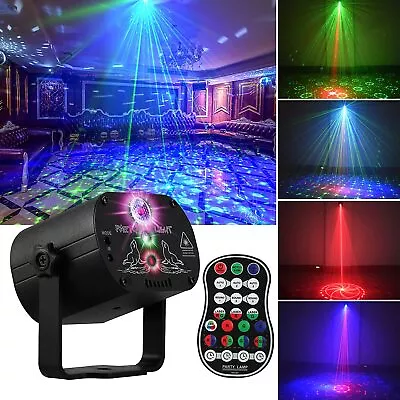 1240 Patterns Laser Projector Stage Light LED RGB Party KTV Club DJ Disco Lights • £18.04