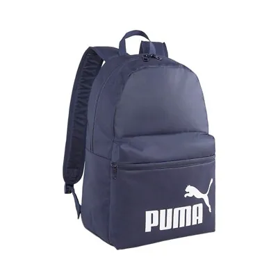 $55.59 • Buy Puma Phase School Bag Classic Backpack School Unisex Navy 079943-02