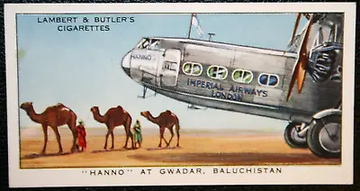 Imperial Airways  Handley Page HP42  HANNO  Pakistan  Vintage 1935 Card  BD09 • £4.99