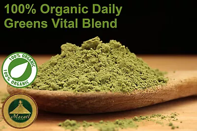 Organic Greens Blend 500g Dietary Supplement Daily Vital Superfood Greens • $32.10