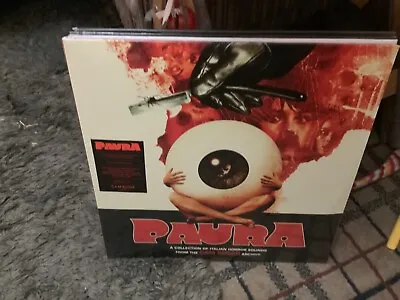 Paura - Italian Horror  Sounds Vinyl LP Red Splatter NEW Sealed • £19.99