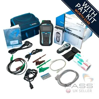 NEW Metrel MI3309BT Delta BT PAT Tester + Bumper Pack Of Accessories! / UK • £1045