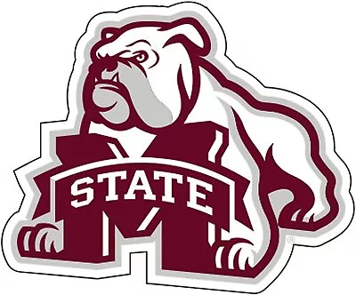 Mississippi State Bulldogs 3  Vinyl Decal Sticker Phone Tablet Helmet LICENSED • $4.99