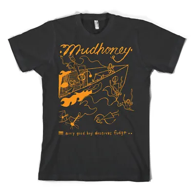 Mudhoney Every Good Boy Deserves Fudge Black T-shirt NEW! Sub Pop Size Small • $19.95