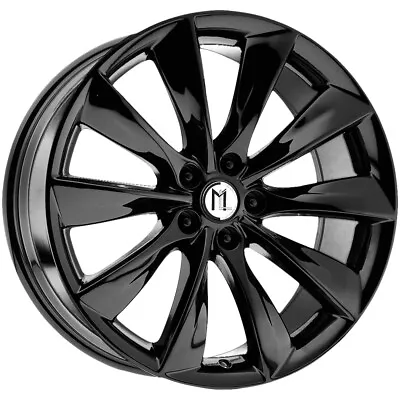 Modern Luxury ML-4 22x10.5 5x112 +45mm Gloss Black Wheel Rim 22  Inch • $381