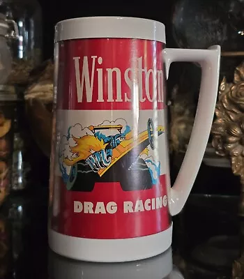 Vintage Winston Drag Racing Mug - Thermoserv Double Wall Insulated • $12