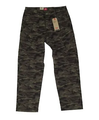 NWT Mens Levis XX Cargo Taper Camouflage Stretch Denim Fish Wave 394410021 Jeans • $29.99
