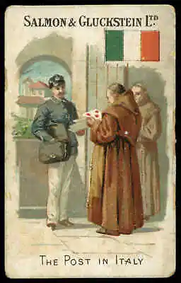 Salmon & Gluckstein - 'The Post In Many Countries'  #26 Italy (c1900) • £11.50