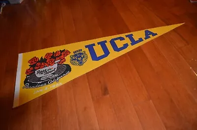 Vintage UCLA Bruins 1984 Rose Bowl Pennant • $20