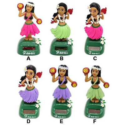 1*Hula Girl Dashboard Doll ，Car Dashboard Decorations Solar Dancing Figure Toy • $12.18
