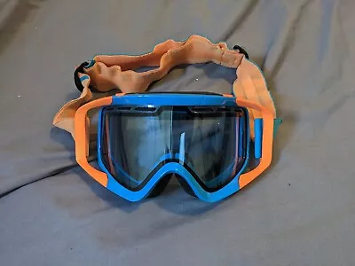 Von Zipper Ski Snowboard Goggles  Orange Blue • $27.45