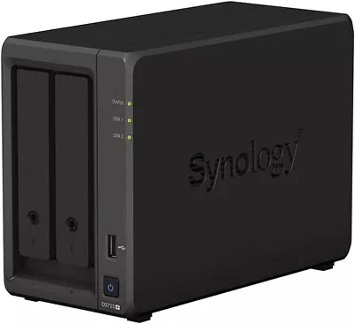 Synology DS723+ 16TB 12TB 8TB 4TB DiskStation 2 Bay Desktop NAS Solution KIT • £959.99