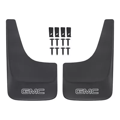 OEM NEW Rear Contoured Splash Guard Mud Flaps Black W/ Logo 95-19 GMC 19213394 • $36.28