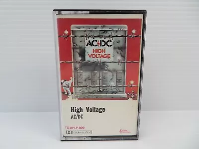 AC/DC High Voltage TC-APLP-009 - Cassette Tape - Fast Postage !! • $44.99