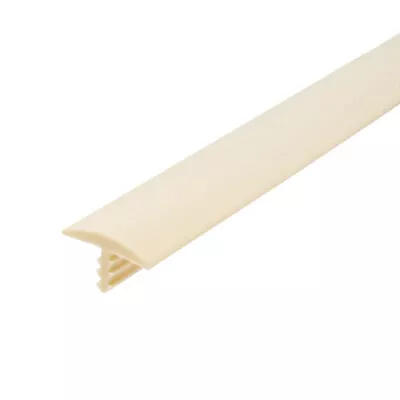 Outwater Plastic T-molding 9/16 Inch Almond Flexible Polyethylene Center Barb • $102.99