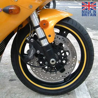 20 Pcs Motorbike Wheel Rim Stripes Decals Tape Graphics Stickers  - Honda • £8.99