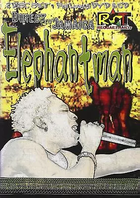 Elephant Man Direct From Jamaica Dvd +cd New 2 Live Sets +interview+extras • £12.98