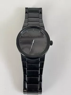 Nixon The Cannon All Black Stainless Steel Men’s Watch • $54.95