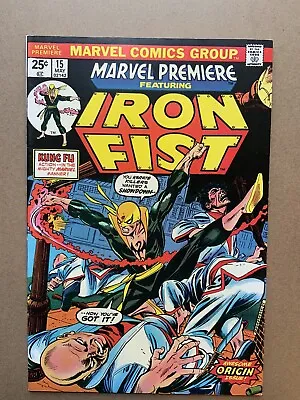 Marvel Premiere #15 1st Iron Fist NM- I COMBINE SHIPPING • $400