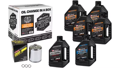 MAXIMA KIT OIL CHANGE For Harley EVO Mineral Oil 20W-50 Transmission Engine • $86.95