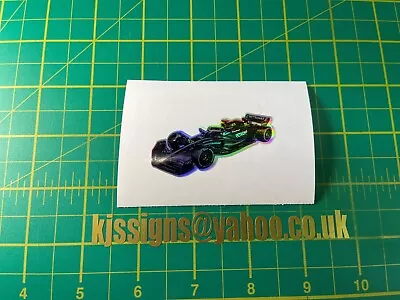 Lewis Hamilton HOLOGRAPHIC F1 Sticker Logo Vinyl Decal Sticker  Car Van Laptop • £1.99