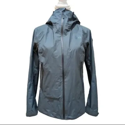 Mountain Hardwear Gore-Tex Womens Green Lightweight Zip Up Nylon Jacket • $122